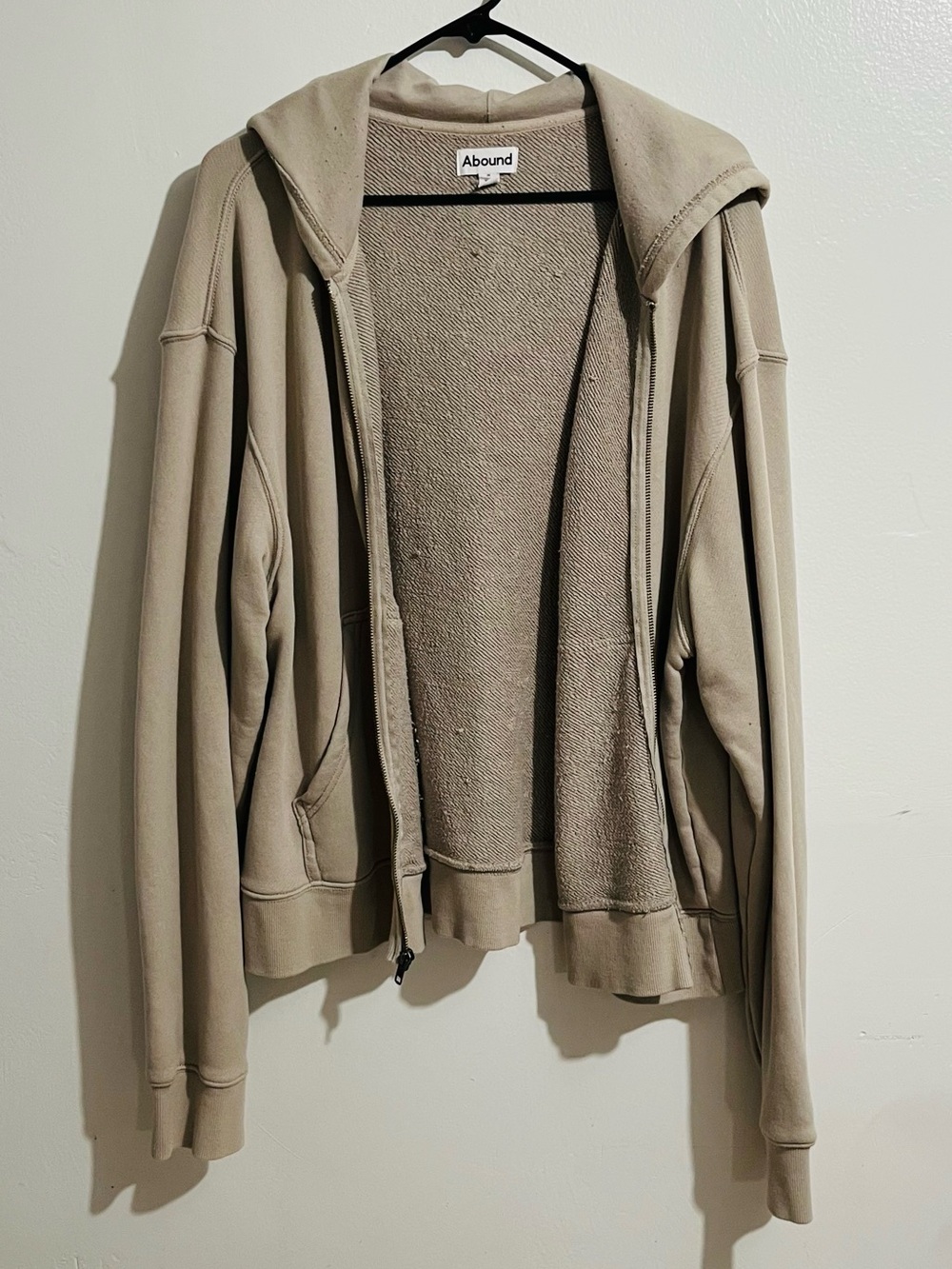 Abound Men’s Full Zip Hooded Hoodie w/ Pockets Jacket Size XL